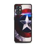 WallCraft Back Cover For OnePlus 9R ( CAPTAIN AMERICA, SHIELD, AVENGER, MARVEL, COMIC )