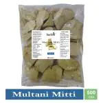 SURBHI Multani Mitti - Organic Face pack for Acne, Blackheads and Tan Removal - 500gm