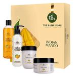 The Bath Store Indian Mango Body Butter, Wash, Yogurt And Lotion (Combo Pack of 5)