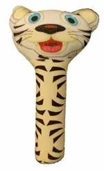 CUBS & HUGS Face Rattle Tiger Soft Toy for Babies