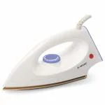 MARC Caldo1000 Watt Dry Iron for Clothes | Power For Faster Ironing | Non Stick Soleplate Coating | 5 level Safety | 2 Years Warranty | (White)