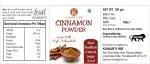 CINNAMON POWDER inrich with high Antioxidents and more ! pack of 2x100 gram ( PIKCS PILES OUT )
