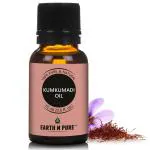 Earth N Pure Kumkumadi Oil 100% Natural, Undiluted, Therapeutic Grade, Saffron Oil With Glass Dropper - For Ultra Skin Brightening (15 Ml)