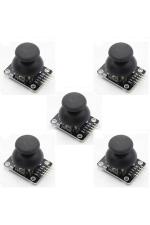 Robotbanao Dual Axis Joystick Module X Axis and Y Axis PS2 Breakout Sensor Pack of 5 RBB_00521
