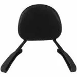 AllExtreme EXRBS01 Heavy Duty Bike Backrest Fit Passenger Rear Seat Back Support Rest Adjustable Compatible with the Royal Enfield Reborn (Black)