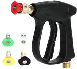 PARTHVI Heavy Duty Spray Gun With 5 Nozzle Set and Qc Connector (Pack of 5)