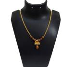 JAYA VISION ENTERPRISES Rudraksha beads Necklace with Shiva Trishul Pendant