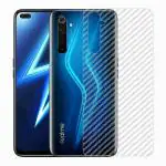 Kite Digital Oppo Realme 6 Pro Back Screen Protective Film Carbon Fiber Skin Transparent Screen Guard Sticker