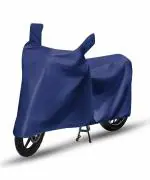 FABTEC Blue Polyester Bike Body Cover For Bajaj Discover 125T