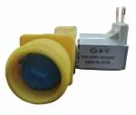 SPARESADDA Inlet Valve | Water Feed Valve 1 Way Compatiable for Whirlpool Top Load Washing Machine [Yellow] [AC 240V]
