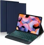 ProElite TouchPad Keyboard case for OnePlus Pad Go 11.35 inch, Magnetic Detachable Wireless Bluetooth TouchPad Keyboard Built-in 7-Colors Backlit, Dark Blue (Will NOT FIT OnePlus Pad 11.61)