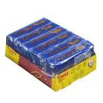 Jovi Plastilina Dark Blue Non-Drying Modelling Clay for Art & Craft, Pack of 6 Bars - 50gms Each for Fine Motor Skills, Moulding, Pottery Sculpting Project Work with Dough