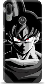 Swagr Grey Plastic Shock Proof Back Cover For Motorola E6S