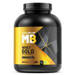 MuscleBlaze Whey Gold, 100% Whey Protein Isolate, Labdoor USA Certified, 25 g Pure Isolate Whey Per Scoop (Irish Cream Chocolate, 2 kg / 4.4 lb)