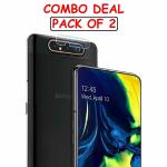 Kite Digital Samsung A80 Back Camera Lens Protector Premium Tempered Glass Screen Protector Slim 9H Hard 2.5D (Pack of 2)