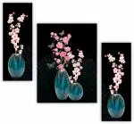 saf Digital Reprint 18 inch x 12 inch Painting (Without Frame, Pack of 3)