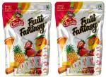 CRYSTAL Fruit Fantasy Chocolate 100 Toffee Pack of 2