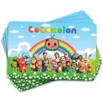 Festiko Cartoon Childrens Collection Cartoon Design Paper Placemats Set Of 6