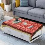 Homerz Majenta Plastic Table Cover (Large)