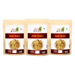 90's MILL Crispy Crunchy Methi Mathri | Chips Snacks Namkeen | Ready to eat Methi Mathri Methi Matthi Party Snacks | Authentic Handmade Namkeen Matri from Rajasthan No Preservatives-900g*3Pack