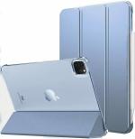 ProElite Smart Case Cover for Apple iPad Pro 12.9 inch 2022/2021 6th/5th Gen [Auto Sleep/Wake ], Translucent & Hard Back, Lavender