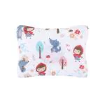 Elementary Premium Memory Foam Head Shaping Pillow Red Riding Hood & Fox Theme - Multicolor