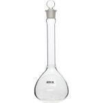 ABGIL Borosilicate Glass Volumetric Flask With Inter Changeable Joint - 2000ml Capacity - Set Of 2 Units