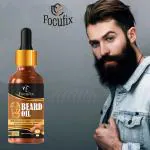 FOCUFIX PRESENT BEARD OIL WITH MOROCCAN ARGON & VITAMIN-E 50-ML PACK OF 1