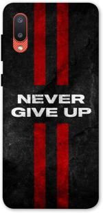 ANGELSKY Samsung Galaxy M02 A02 Multicolor Never Give Up Printed 3D Case Back Cover