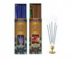 1 Tree Lavender Agarbatti Sticks - Kesar Chandan Agarbatti For Puja - Incense Sticks - Non Charcoal - Lavender & Kesar Chandan Fragrance