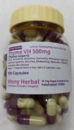 Thyme DH Herbal Supplement Capsules 120 Caps Jar - DoctorKC Herbal