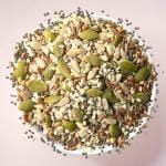 Fruitzvilla Mix Seeds for Immunity Booster Chia Seeds, Flax Seeds, Pumpkin Seed, Sunflower Seeds Mixed Seeds, Chia Seeds, Brown Flax Seeds, Pumpkin Seeds, Sunflower Seeds, Almonds (200 g)