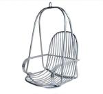 IRA Furniture Alloy Steel Silver Swing Chair 60 x 53 x 107 cm (Pack of 3)
