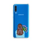 Emble Designer Clear Tranperant Silicone Case For Samsung A30s-Design A2 ( TPU | Soft , Samsung A30s| Multicolor )