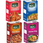 BIG CHEF Chicken Masala+Garam Masala+Kitchen King+Meat Masala (Combo),100+100+100+100gm