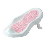 Safe-o-kid Baby Bather with Silicone Mesh for New Born to Infants - pink
