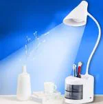 iDOLESHOP 3 Shades Touch Control Light and Organizer, Phone Holder, Night Light, Table Lamp