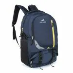 Trillion Water Resistant Laptop Backpack With Rain Cover & Separate Shoe Pocket 35 L Backpack l Backpack l Blue