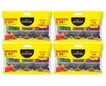 Makino Combo Bags with 3 Assorted Nachos & 1 Salsa Dip (Each 220 gm) (4 bags x 220 gm)