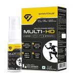 Gymvitals Multivitamin Multi-HD Daily Oral Spray,Orange Flavour- 240 Spray / 40 ml, 60 Doses