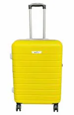 Arrivel Polycarbonate Cabin Luggage Trolley Bag (20 Inch | 54 cm) (Yellow)