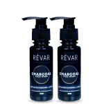 Revar Activated Charcoal With Lemon Deep Cleansing & Pollution Control Face Wash (2 x 100 ml)