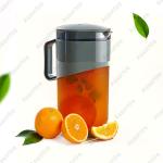 Assortire Ravish Glass Jug Elegant Ravish Pitcher Decorative Ravish Jug Handcrafted Ravish Decanter Stylish Ravish Water Jug Ice Tea, Juice, Cocktail, Mocktail, Beverages (PAK OF 1)