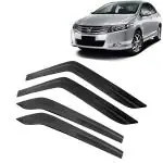 Kingsway Car Wind Deflectors Rain Guard Window Visor for Honda City 2009, 2010, 2011, 2012, 2013 Model, Car Door Visor Online India, Car Sun Shades