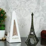 Gunendra Crafts Eiffel Tower Statue Greenish Metal Decorative Showpiece 10 x 25 cm G9547.