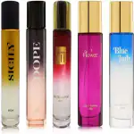 French Factor Unisex Perfume Combo Le Mirch Ll Sicily Ll Dope Ll Blue Lady Ll Flower Pack Of 5 Eau De Parfum - 300 Ml (For Men & Women)