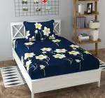 PRECISE FABRICSElastic Fitted Bedsheet Single Bed