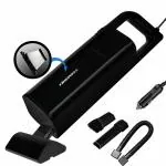 Tirewell TW-9002 Multi-Function Car Vacuum Cleaner Wet & Dry Portable Handheld Car Vaccum Cleaning with HEPA Filter (120W)