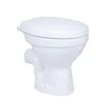 JAQUAR CONTINENTAL Range Floor Mount WATER CLOSET / TOILET BOWL (White) | 360x475x395 mm, PP Soft Close Seat Cover | Western Toilet/Water Closet(EWC) For Bathroom | CNS-WHT-551PSPP