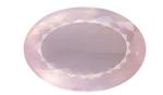 Feel Touch Mart 9.50 Carat Igl Lab Certified Original Pink Rose Quartz Crystal Stone Natural 10.40 Ratti Awesome Oval Shape for Pink Rose Quartz Ring and Pink Rose Quartz for Pendant by